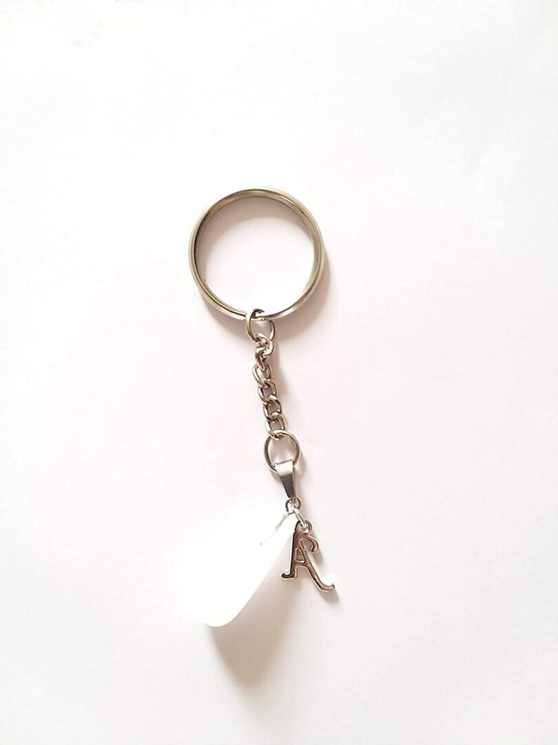 Initial - A - with Crystal Keyring | Stunning Personalised Keyring | Crystal Keyring with Inital | Gift Personalised Keyring | Birthday Gift - Image 3