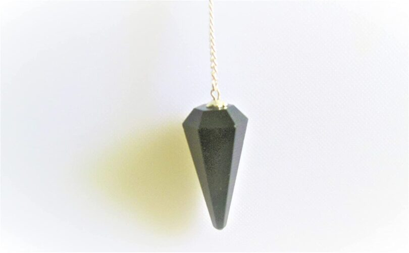 Black Obsidian Pendulum | Natural Obsidian Crystals | Crystal Dowsing Pendulum | Scrying Healing Crystal | Gift Crystal Energy Pendulum | Natural Healing Stone Pendulum | Gift Packing - Image 2