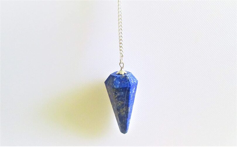 Lapis Lazuli Pendulum | Natural Lapis lazuli Crystals | Crystal Dowsing Pendulum | Scrying Healing Crystal | Gift Crystal Energy Pendulum | Natural Healing Stone Pendulum | Gift Packing - Image 2