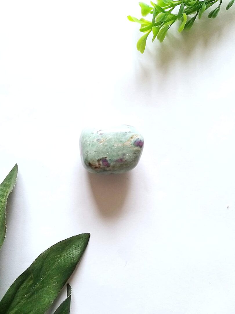 Ruby Fuscite Energy Stone | 30mm Natural Ruby Fuscite | Crystal Energy Stone | Healing Stone | Meditation | Gift Ruby Fuscite Energy