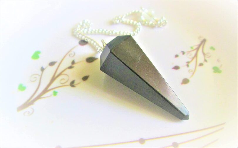 Black Obsidian Pendulum | Natural Obsidian Crystals | Crystal Dowsing Pendulum | Scrying Healing Crystal | Gift Crystal Energy Pendulum | Natural Healing Stone Pendulum | Gift Packing - Image 4