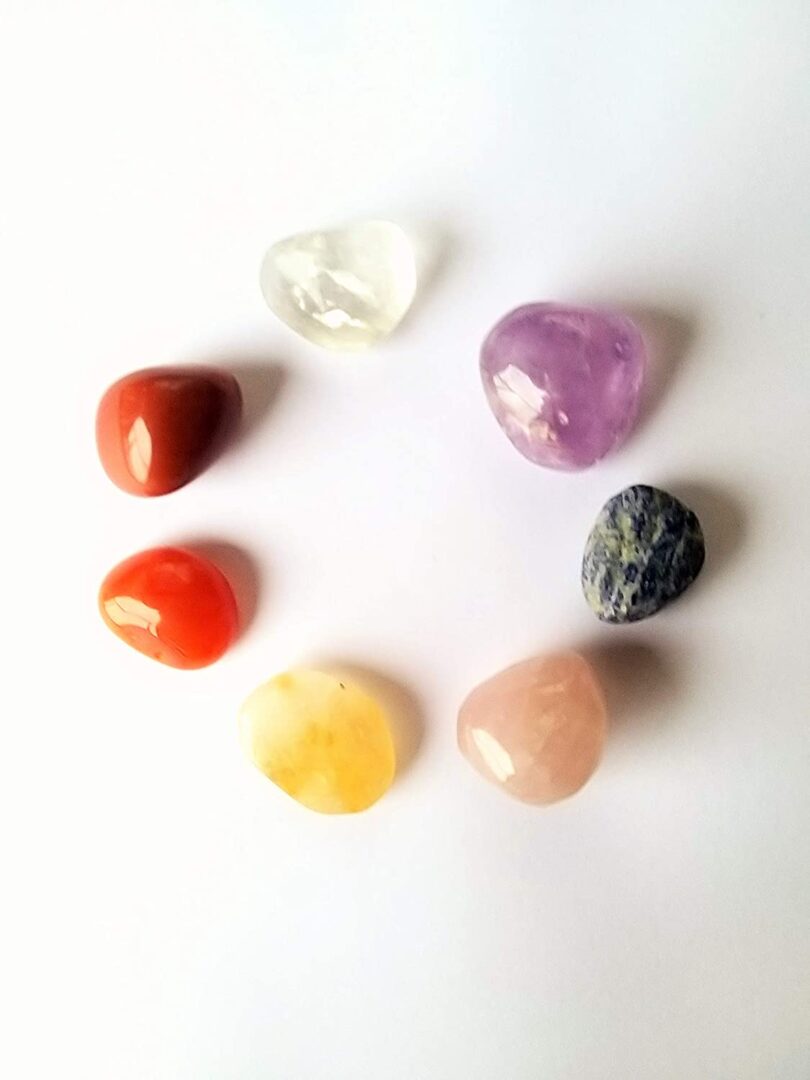 Healing Crystals Set | 7 Chakra Crystals Set | Chakra Balancing Chart | Crystals Info and Guide Card I Gift 7 Chakra Meditation Set - Image 7