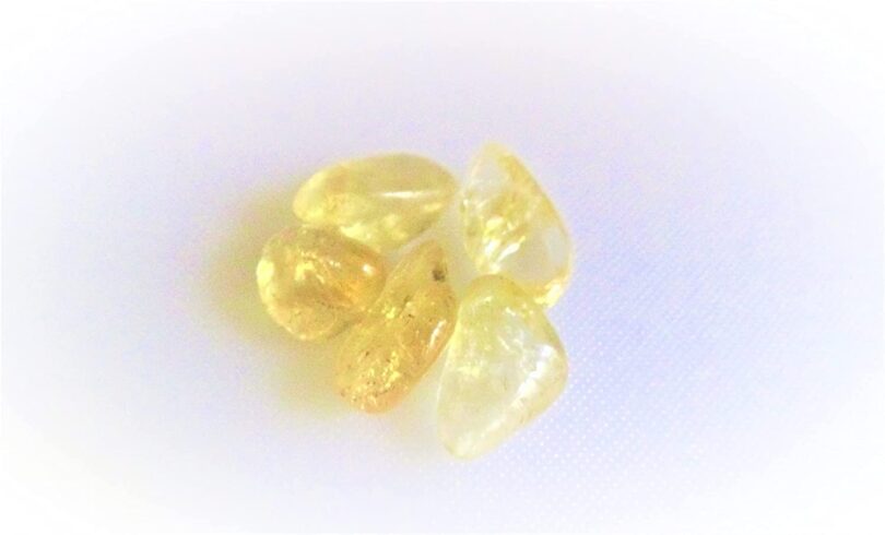 Citrine Pack of 5 AAA Quality Tumbled Stones | 15 TO 20mm Tumbled Stones | Healing Stones | Citrine Tumbles in Gift Pack - Image 3