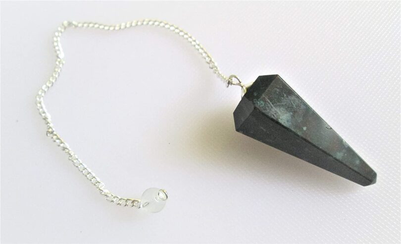 Bloodstone Pendulum | Natural Bloodstone Crystals | Crystal Dowsing Pendulum | Scrying Healing Crystal | Gift Crystal Energy Pendulum | Natural Healing Stone Pendulum | Gift Packing - Image 2