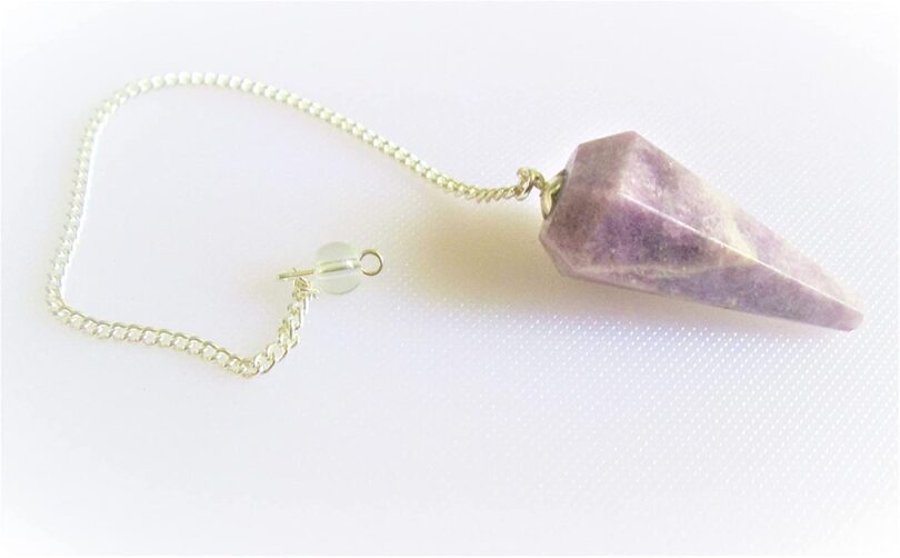 Amethyst Crystal Pendulum | Natural Amethyst | Crystal Dowsing Pendulum | Scrying Healing Crystal | Gift Crystal Energy Pendulum | Natural Healing Stone Pendulum | Gift Packing - Image 3