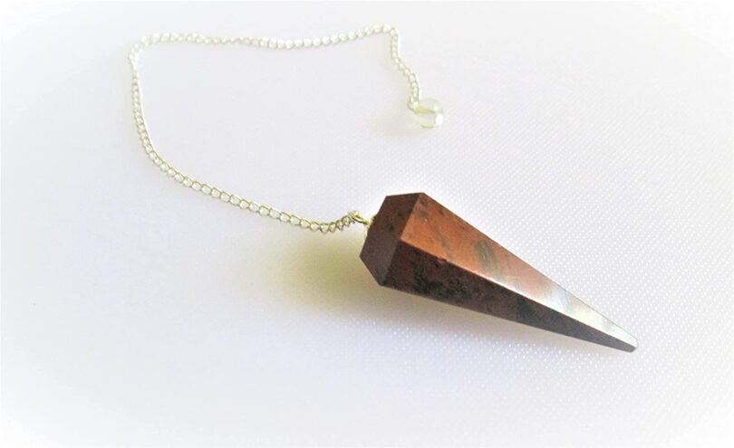 Mahogany Obsidian Pendulum | Natural Mahogany Crystals | Crystal Dowsing Pendulum | Scrying Healing Crystal | Gift Crystal Energy Pendulum | Natural Healing Stone Pendulum | Gift Packing - Image 5