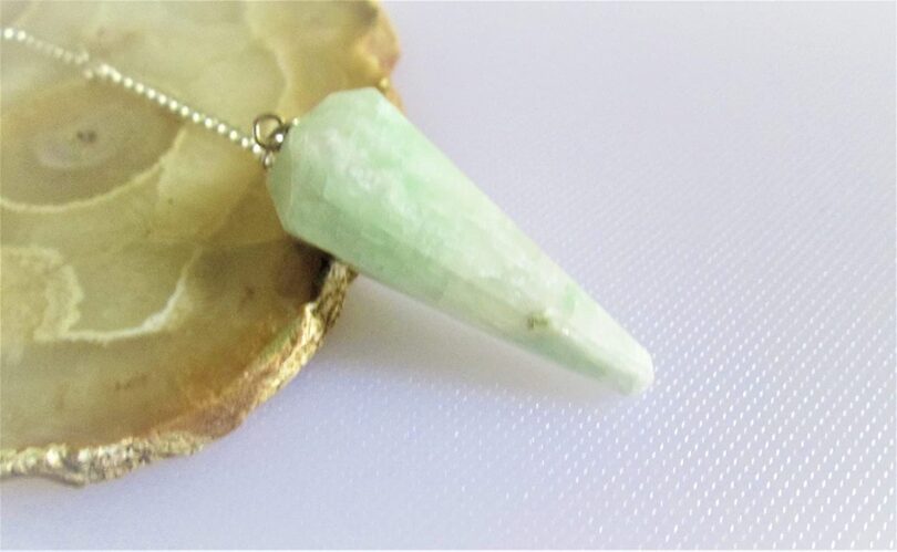 Amazonite Pendulum | Natural Amazonite Crystals | Crystal Dowsing Pendulum | Scrying Healing Crystal | Gift Crystal Energy Pendulum | Natural Healing Stone Pendulum | Gift Packing - Image 7