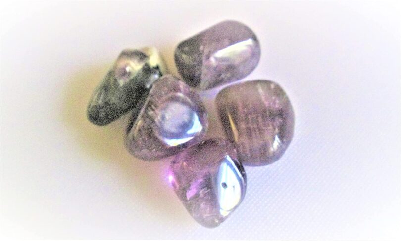 Amethyst Pack of 5 AAA Quality Tumbled Stones | 15 TO 20mm Tumbled Stones | Healing Stones | Amethyst Tumbles in Gift Pack - Image 3