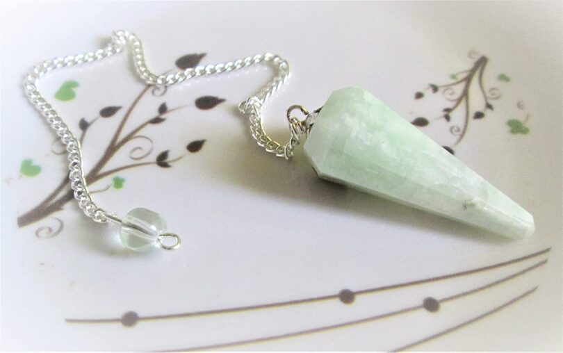 Amazonite Pendulum | Natural Amazonite Crystals | Crystal Dowsing Pendulum | Scrying Healing Crystal | Gift Crystal Energy Pendulum | Natural Healing Stone Pendulum | Gift Packing - Image 5