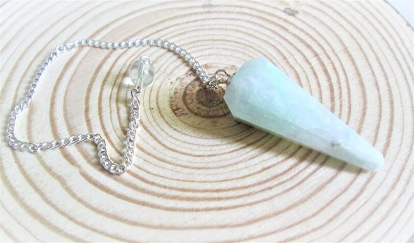 Amazonite Pendulum | Natural Amazonite Crystals | Crystal Dowsing Pendulum | Scrying Healing Crystal | Gift Crystal Energy Pendulum | Natural Healing Stone Pendulum | Gift Packing - Image 4