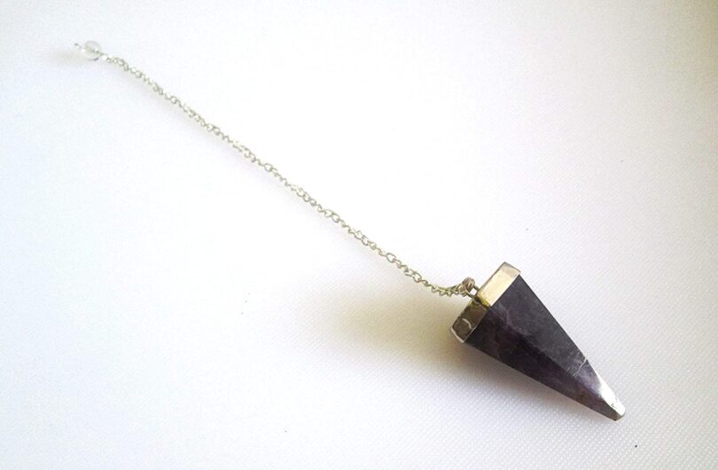 Amethyst Crystal Pendulum | Natural Amethyst | Crystal Dowsing Pendulum | Gift Crystal Energy Pendulum | Natural Healing Stone Pendulum | Gift for Her - Image 5