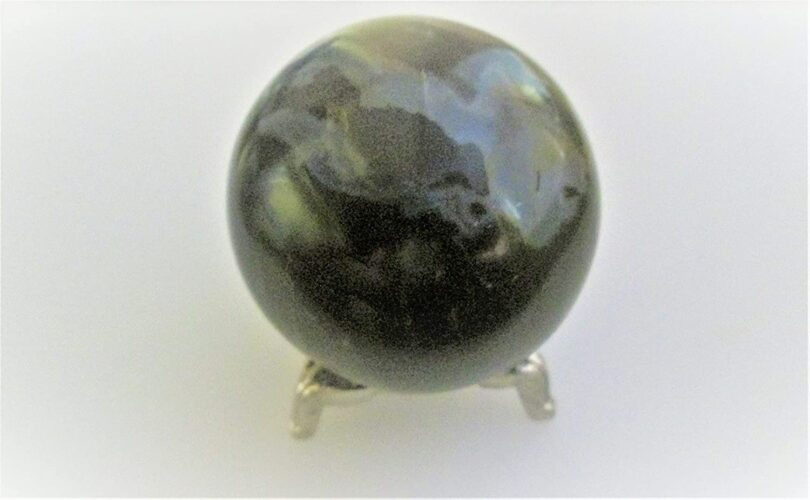 Black Obsidian Sphere | 50mm Crystal Orb | Black Obsidian Sphere Healing Stone | Gift Black Obsidian Sphere - Image 3