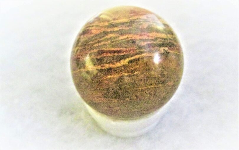 Petrified Wood Sphere | 50mm Crystal Orb | Petrified wood Sphere Healing Stone | Gift Petrified Wood Sphere - Image 3