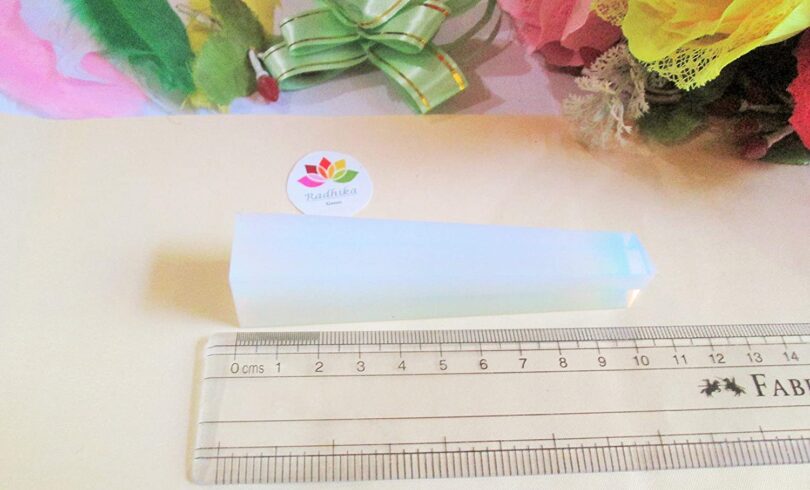 Opalite Energy Point | Opalite crystal Point | 100mm Large Crystal Energy Point | Healing Crystal | Meditation | Gift Energy Point - Image 4