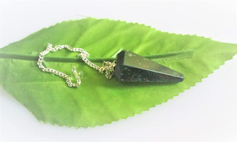 Bloodstone Pendulum | Natural Bloodstone Crystals | Crystal Dowsing Pendulum | Scrying Healing Crystal | Gift Crystal Energy Pendulum | Natural Healing Stone Pendulum | Gift Packing - Image 6