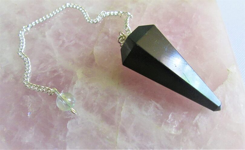 Black Obsidian Pendulum | Natural Obsidian Crystals | Crystal Dowsing Pendulum | Scrying Healing Crystal | Gift Crystal Energy Pendulum | Natural Healing Stone Pendulum | Gift Packing - Image 5