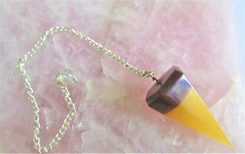 Orgone Crystal Pendulum | Orgone Crystals | Crystal Dowsing Pendulum | Scrying Healing Crystal | Gift Crystal Energy Pendulum | Natural Healing Stone Pendulum | Gift Packing - Image 6