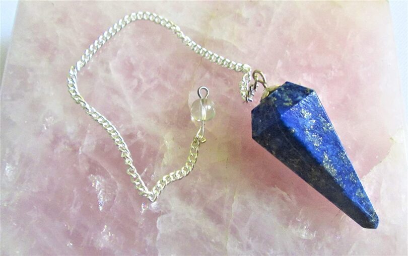 Lapis Lazuli Pendulum | Natural Lapis lazuli Crystals | Crystal Dowsing Pendulum | Scrying Healing Crystal | Gift Crystal Energy Pendulum | Natural Healing Stone Pendulum | Gift Packing - Image 4