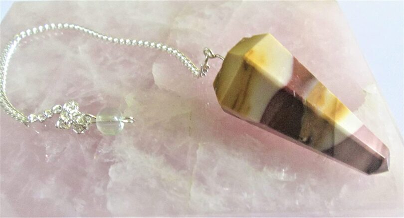 Mookaiite Pendulum | Natural Mookaite Crystals | Crystal Dowsing Pendulum | Scrying Healing Crystal | Gift Crystal Energy Pendulum | Natural Healing Stone Pendulum | Gift Packing - Image 7