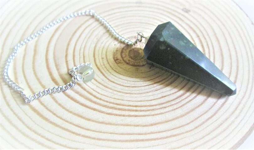 Bloodstone Pendulum | Natural Bloodstone Crystals | Crystal Dowsing Pendulum | Scrying Healing Crystal | Gift Crystal Energy Pendulum | Natural Healing Stone Pendulum | Gift Packing - Image 5