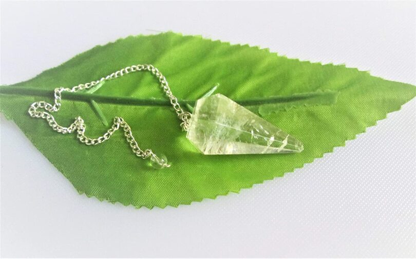 Clear Quartz Pendulum | Natural Clear Quartz Crystals | Crystal Dowsing Pendulum | Scrying Healing Crystal | Gift Crystal Energy Pendulum | Natural Healing Stone Pendulum | Gift Packing - Image 8