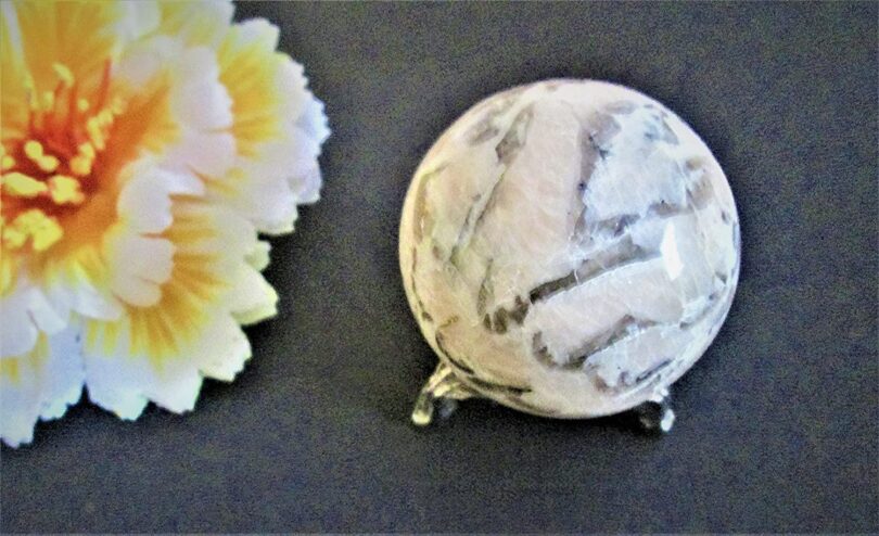 White Opal Sphere | 50mm Crystal Orb | White Opal Sphere Healing Stone | Gift White Opal Sphere - Image 7