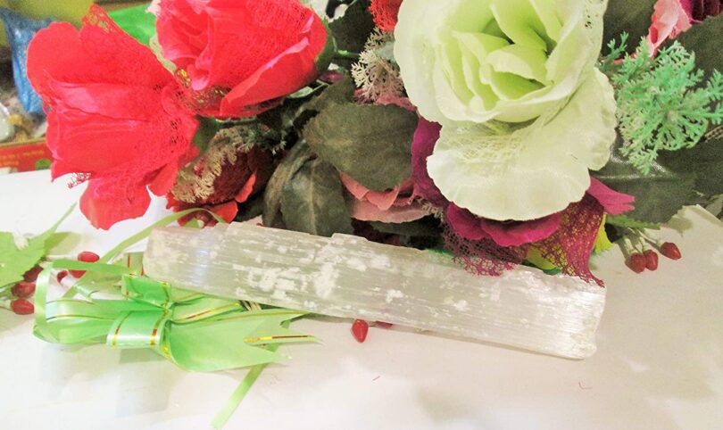 Selenite Crystal Stick Specimen | 60mm Crystal Energy Wand | Healing Crystal | Meditation | Gift Selenite Energy - Image 2