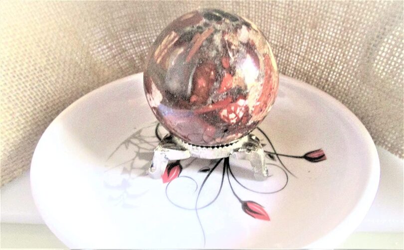 King Cobra Jasper Sphere | 50mm Crystal Orb | Cobra Jasper Sphere Healing Stone | Gift King Cobra Jasper Sphere - Image 8