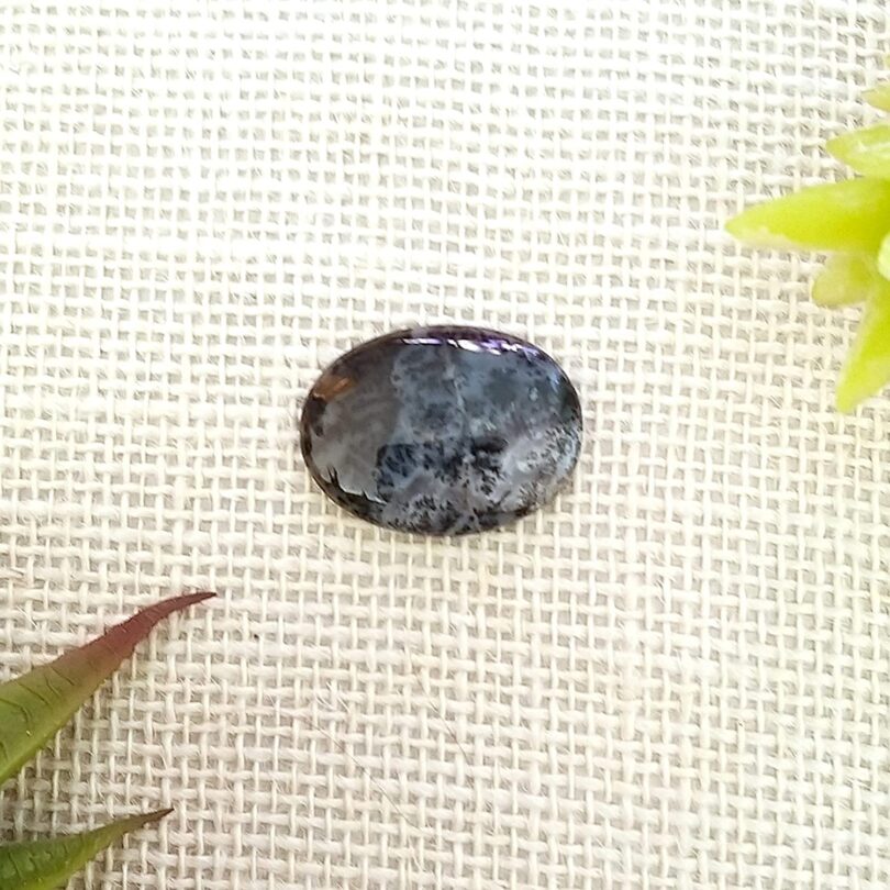 Ocean Jasper Crystal Cabochon | 35mm Ocean Jasper Pocket Palmstone | Natural Crystal Energy Cabochon | Healing Worry Stone | Meditation | Gift Energy Palmstone