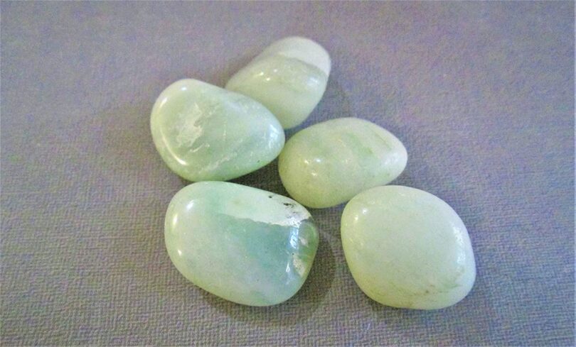 Aquamarine Pack of 5 AAA Quality Tumbled Stones | 25 TO 30mm Tumbled Stones | Healing Stones | Aquamarine Tumbles in Gift Pack - Image 3