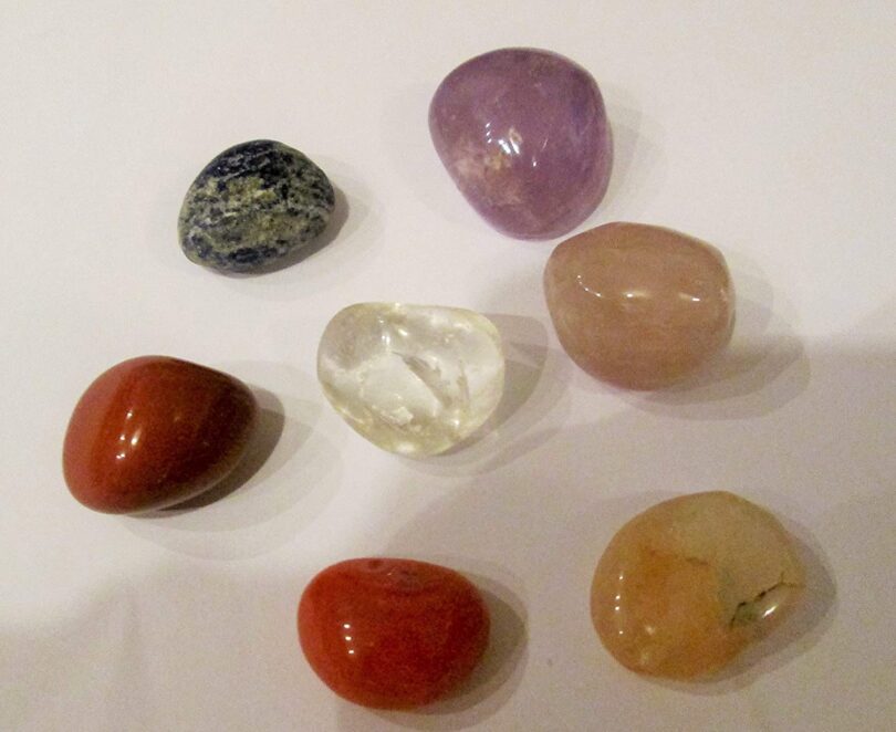 Healing Crystals Set | 7 Chakra Crystals Set | Chakra Balancing Chart | Crystals Info and Guide Card I Gift 7 Chakra Meditation Set - Image 6