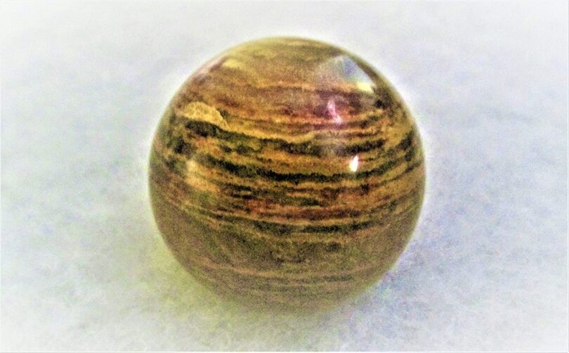 Petrified Wood Sphere | 50mm Crystal Orb | Petrified wood Sphere Healing Stone | Gift Petrified Wood Sphere