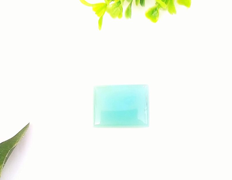 Aquamarine Blue Crystal Cabochon | 35mm Aquamarine Blue Pocket Palmstone | Natural Crystal Energy Cabochon | Healing Worry Stone | Meditation | Gift Energy Palmstone