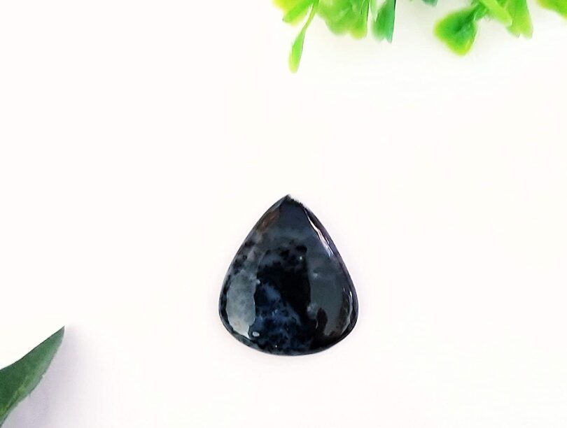 Black obsidian Crystal Cabochon | 25mm Blaxk Obsidian Pocket Palmstone | Natural Crystal Energy Cabochon | Healing Worry Stone | Meditation | Gift Energy Palmstone