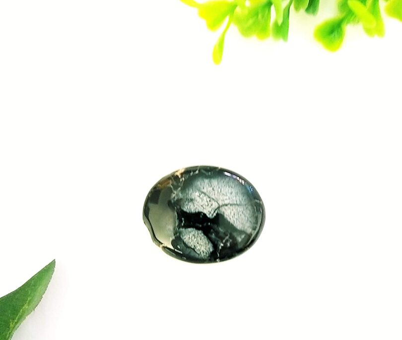 Black obsidian Crystal Cabochon | 30mm Blaxk Obsidian Pocket Palmstone | Natural Crystal Energy Cabochon | Healing Worry Stone | Meditation | Gift Energy Palmstone