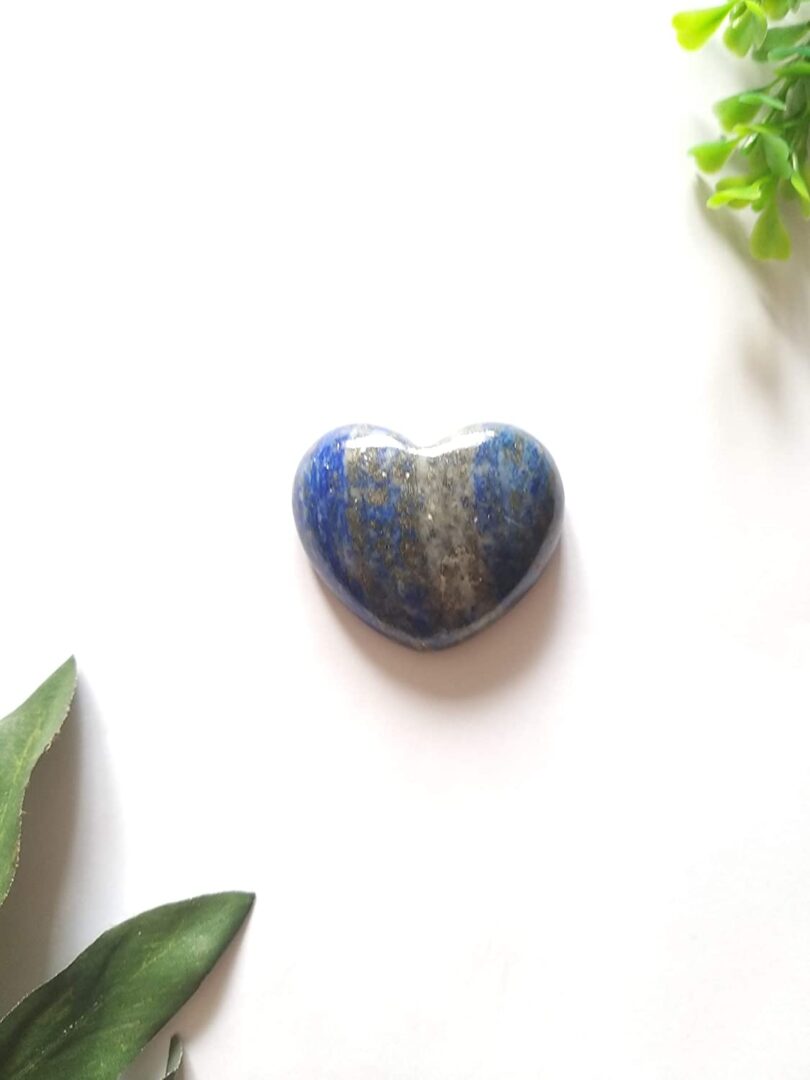 Lapis Lazuli Crystal Heart | Natural Lapis Lazuli Heart | 50mm Crystal Heart | Healing Crystal | Meditation | Gift Crystal Heart - Image 3