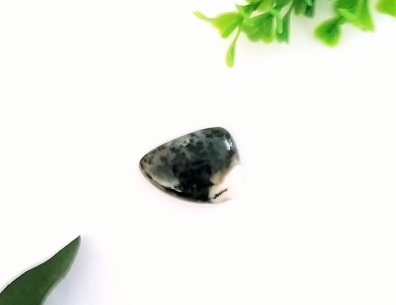 Black obsidian Crystal Cabochon | 25mm Blaxk Obsidian Pocket Palmstone | Natural Crystal Energy Cabochon | Healing Worry Stone | Meditation | Gift Energy Palmstone