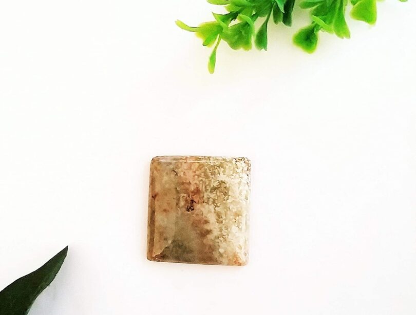 Ocean Jasper Crystal Cabochon | 40mm Ocean Jasper Pocket Palmstone | Natural Crystal Energy Cabochon | Healing Worry Stone | Meditation | Gift Energy Palmstone