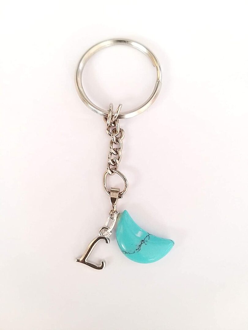 Initial - L - with Crystal Keyring | Stunning Personalised Keyring | Crystal Keyring with Inital | Gift Personalised Keyring | Birthday Gift - Image 2