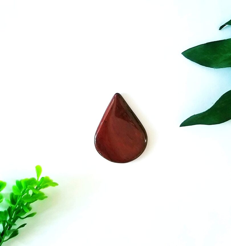 Red Jasper Crystal Cabochon | Red Jasper Crystal Energy Cabochon | 50mm Crystal Cabochon | Healing Crystal | Meditation | Gift Crystal Energy Cabochon - Image 3