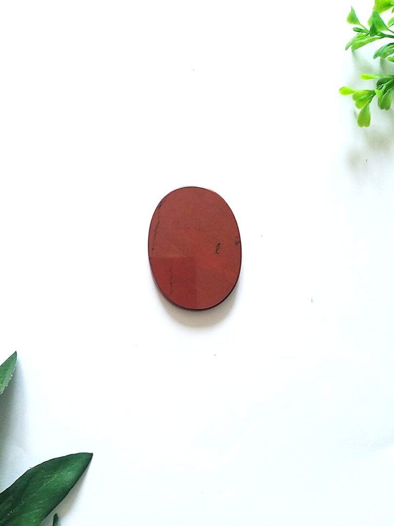 Red Jasper Crystal Cabochon | Red Jasper Crystal Energy Cabochon | 55mm Crystal Cabochon | Healing Crystal | Meditation | Gift Crystal Energy Cabochon