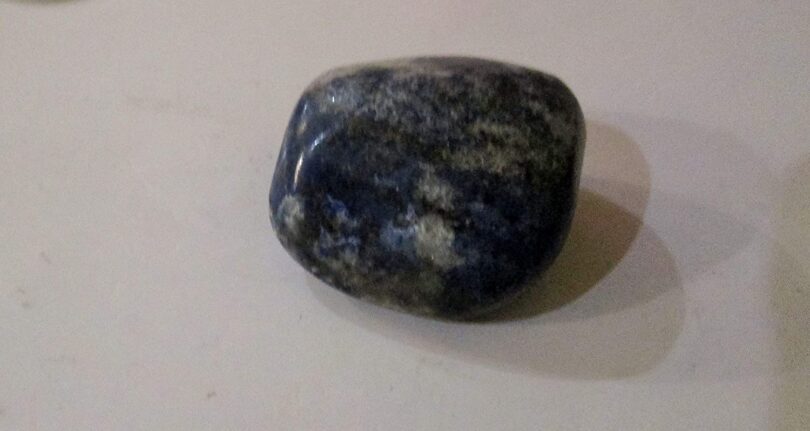 Sodalite Crystal Cabochon | 25mm Sodalite Pocket Palmstone | Natural Crystal Energy Cabochon | Healing Worry Stone | Meditation | Gift Energy Palmstone - Image 4