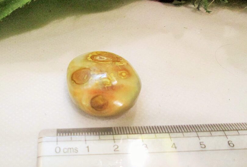 Ocean Jasper Worry Thumb Stone | Ocean Jasper Crystal Thumbstones | Healing Crystals | Meditation Gift | Soothing Thumbstone | Stress reliever - Image 5