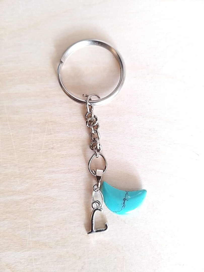 Initial - L - with Crystal Keyring | Stunning Personalised Keyring | Crystal Keyring with Inital | Gift Personalised Keyring | Birthday Gift - Image 3