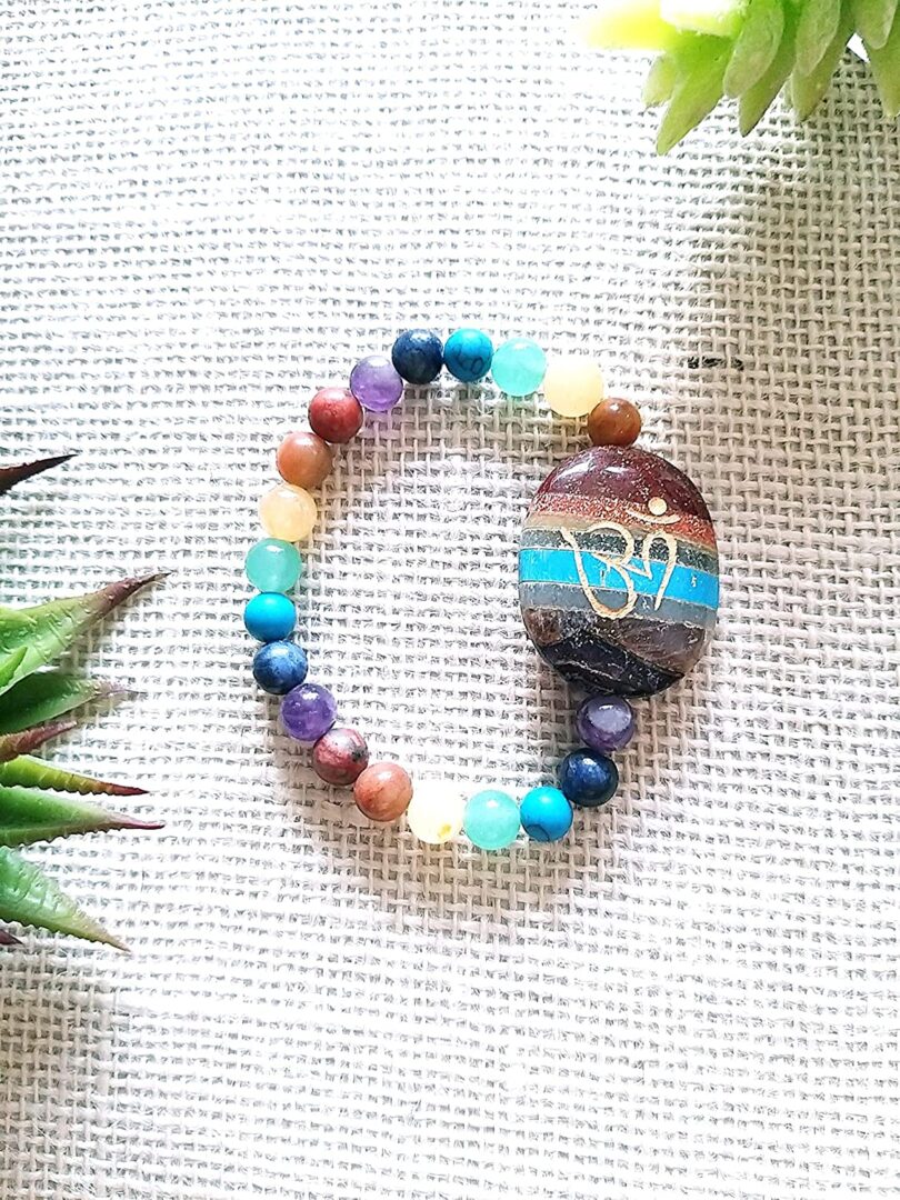 7 Chakra Crystal Bracelet | Natural 7 Chakra Crystal Bracelet | Crystal Energy Bracelet | Healing Crystals | Meditation | Gift 7 Chakra Energy Bracelet