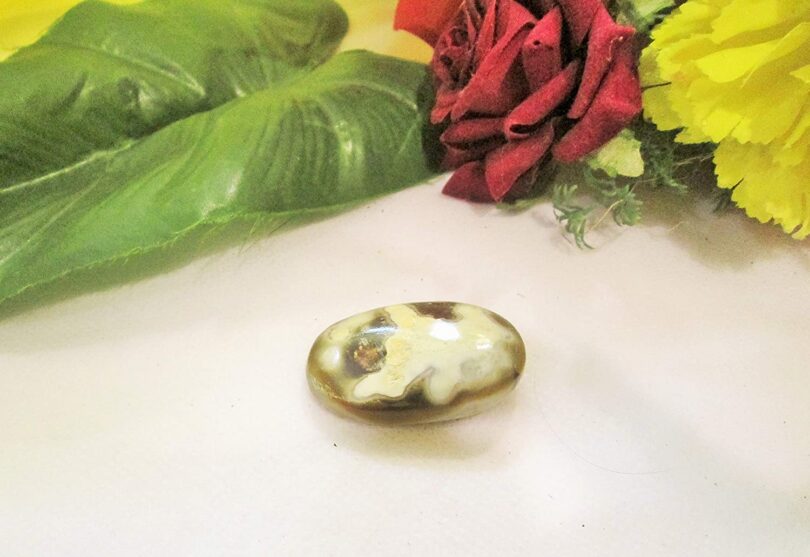 Ocean Jasper Worry Thumb Stone | Ocean Jasper Cystal Thumbstones | Healing Crystals | Meditation Gift | Soothing Thumbstone | Stress reliever