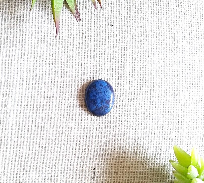 Lapis Lazuli Crystal Cabochon | Natural Lapis Lazuli Cabochon | 30mm Crystal Cabochon | Healing Crystal | Meditation | Gift Crystal Cabochon - Image 3