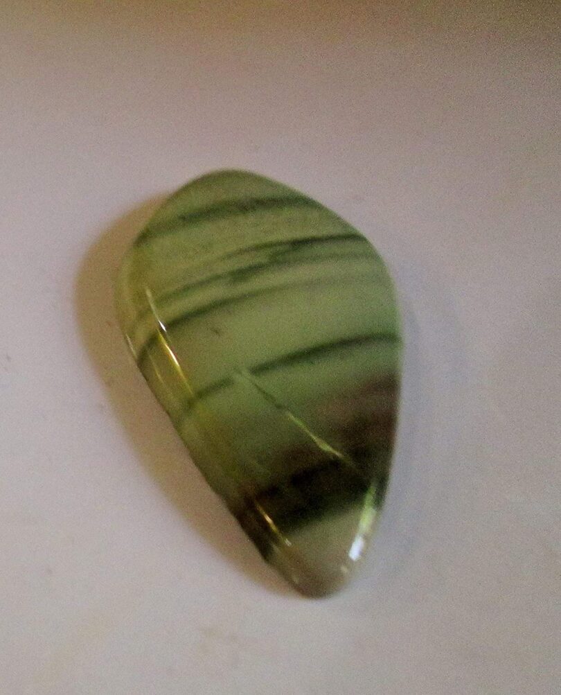 Rainforest Jasper Crystal Cabochon | 40mm Rainforest Jasper Pocket Palmstone | Natural Crystal Energy Cabochon | Healing Worry Stone | Meditation | Gift Energy Palmstone