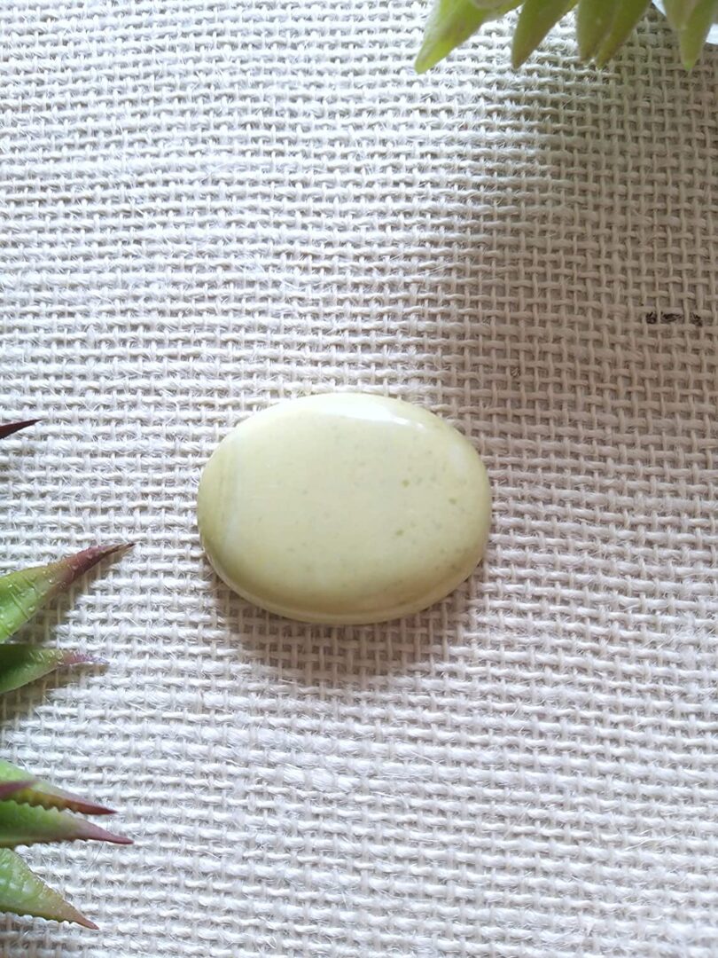 Serpentine Green Crystal Palmstone | 50mm Serpentine Palmstone | Crystal Energy Palmstone | Healing Stone | Meditation Gift Energy Palmstone